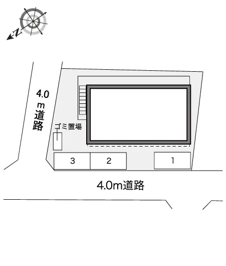 ★手数料０円★八千代市八千代台北８丁目　月極駐車場（LP）